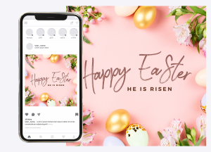 Good Friday and Easter (Donor) Graphic | 12266