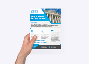 Customizable Bulletin Insert: Roe v. Wade (Donor) | 12665