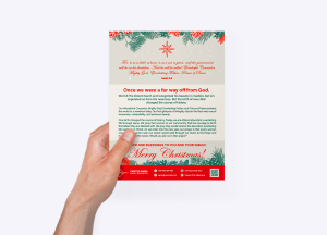 Customizable Bulletin Insert: Christmas Isaiah 9:6