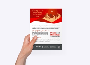 Customizable Bulletin Insert: Christmas The Son of God