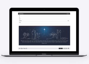 Email Header Graphic: Christmas Matthew 2:10-11