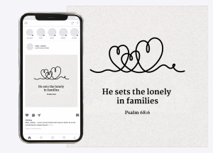 God Sets The Lonely In Families (Adoption) | 13073
