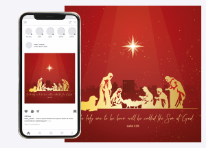 Luke 1:35 Christmas | 12835