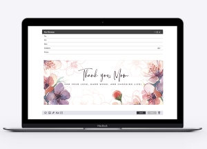 Floral Mother's Day Email Header